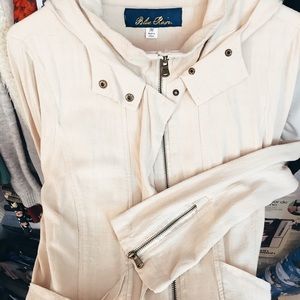 Blue Rain Hooded Sweater